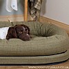 Premier Tweed Snuggle Dog Bed - Green